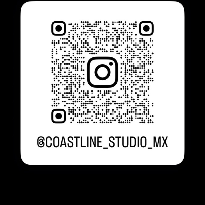 Código QR de Instagram para visitar @coastline_studio_mx