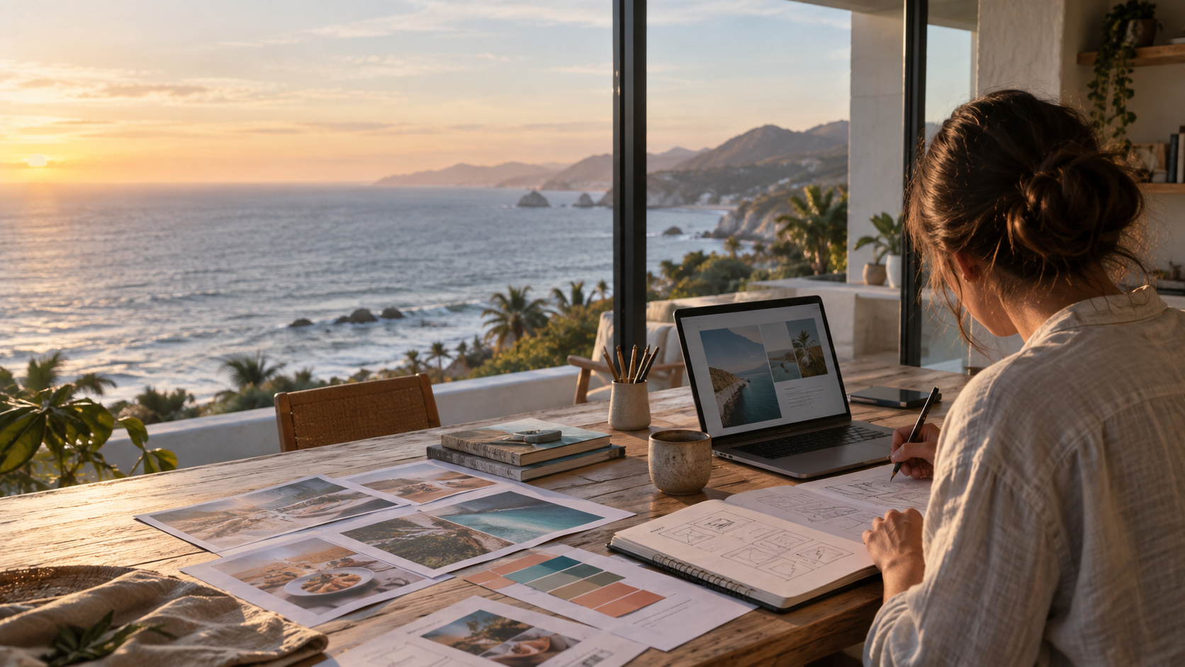 Estudio Coastline creando una experiencia digital con vista al mar
