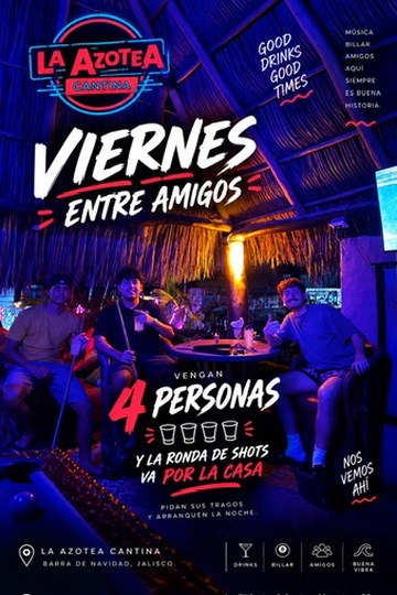 Pieza de publicidad Viernes entre amigos para La Azotea
