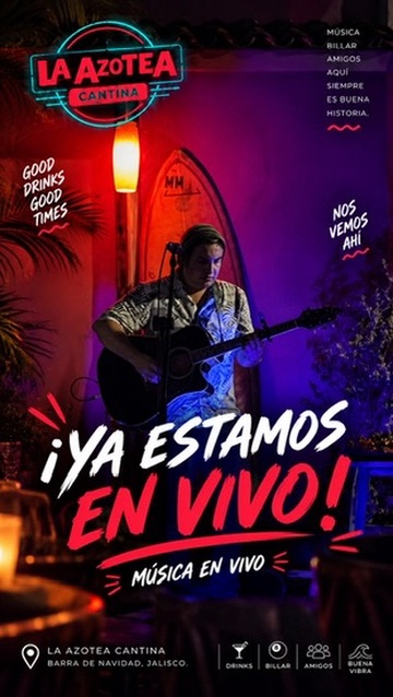 Pieza de campaña de música en vivo para La Azotea