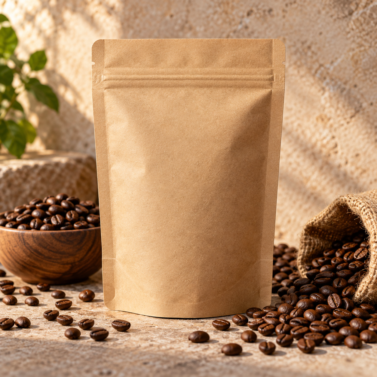 Café, producto simulado